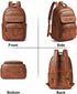 37L Backpack Backpack BackPack Daypack Backpack Leresas Vegan Leather Purse for Women Mens Travel Work Laptop Teacher
