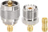 Superbat SMA Male to SO239 RF Coaxial Cable 6 inches + 3pcs Adapter Kit, SMA to UHF Cable for RF Applications