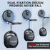 Magnetic Car Mount Never Falling - Dual-Fixing 360° Rotation Dashboard Holder for iPhone 15/14/13/12