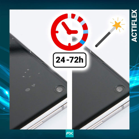 Screen Protector compatible with Sony Xperia XZ1 Compact - Ultra Clear and Flexible FX Screen Protection Film (3X)