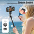 SULISAIS Mini Magnetic Phone Tripod with Remote Control, Portable Magnetic Selfie Stick Tripod for Photography