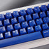PBT Double Shot Blue Keycaps Set, Cherry Profile Translucent Keycaps, 114 Keys Fit for 60% 65% 95% Mechanical Keyboards