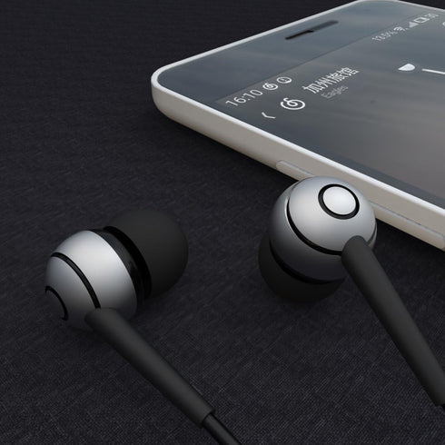 Wired Earbuds in-Ear Stereo Earphones with Microphone, 1-Button Control Ear Buds Premium Sound Noise Isolating