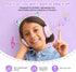 LOBKIN Kids Bluetooth Headphones, Over Ear Wireless with Mic, 50H Playtime, Colorful LED Lights, Safe Volume