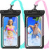 Waterproof Phone Pouches 2 Pack, Cell Phone Water Protectors for iPhone 15 14 13 Pro Max, Galaxy S24 S23 Ultra