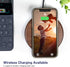 LOHASIC Leather Case for iPhone 11 – Slim PU Leather with Electroplated Frame, Anti-Slip Grip, Black