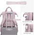 Backpack Backpacks Daypack,Purple 15.6in LOVEVOOK Laptop for Women, Teacher Nurse Bag Work Travel Computer Purse,Water