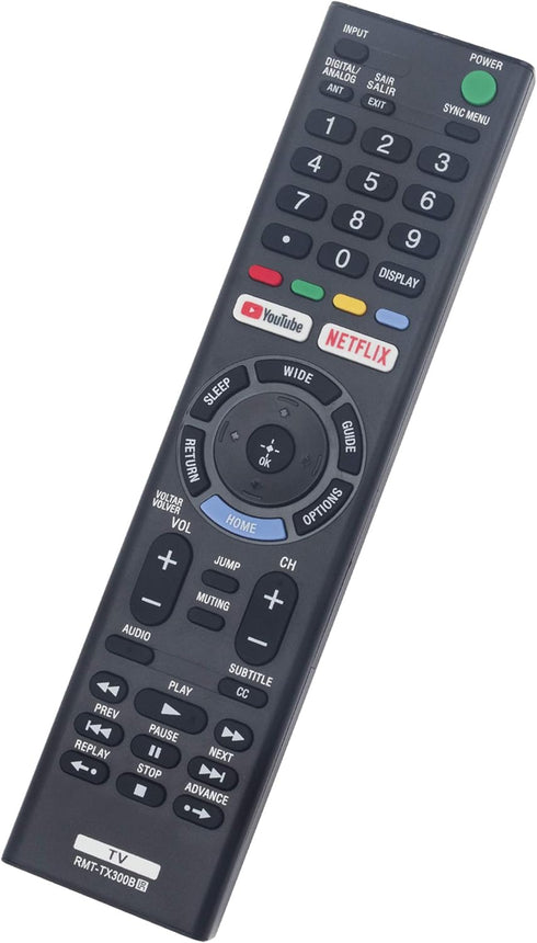 RMT-TX300B Replaced Remote - Fit for Sony Bravia 4K HDR Ultra HD TV Models KD-49X705E, KD-55X705E, KD-43X705G