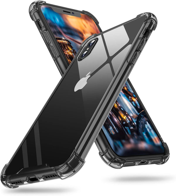 ORIbox Black Case for iPhone X/XS, Shockproof Protection with 4 Corners