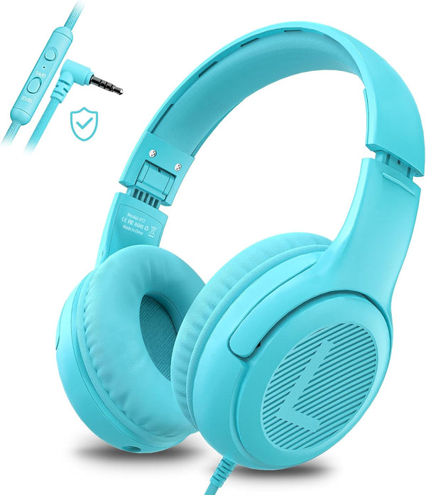 awatrue Toddler Kids Headphones Wired - Headphones for Kids Volume Limit 85/94dB