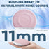 Lyercw 2026 New Sleep Pillow Speaker, Bluetooth Pillow Speaker, Ultra-Thin Stereo Bass with Timer and White Noise Sleep