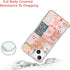 Light Pink Indie Aesthetics Collage Case for iPhone 14, Cute Girly Unique Soft TPU Bumper