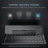 Geyes Bluetooth Keyboard, Portable Folding Wireless Keyboard for iPhone, iPad, Tablets, Laptops, and Smartphones (Black)