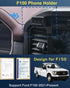 15W Fast Wireless Charger Phone Mount for 2024 Ford F150, Custom Fit Accessories Compatible with All Cell Phones