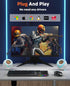 LENRUE Computer Speakers, PC Speakers with Colorful Lights, Volume Knob, AUX and USB Powered for Desktop Laptop