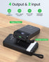 DAOLOT 50000mAh 22.5W 4 3 Pack Power Bank Fast Charging - Portable Charger USB C Quick Charge with Outputs & Inputs LED