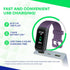 OCTANDRA Active 2 VeryFit Fitness Tracker, Sleep Monitor, Step Counter, IP68 Waterproof Activity Running Smart Watches