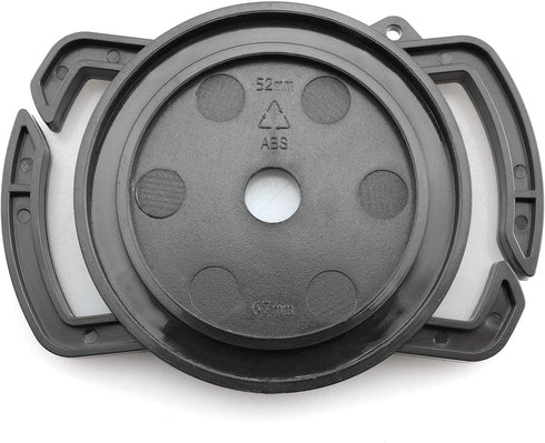2pcs Camera Lens Cap Holder Keeper Buckle for Canon Nikon Sony Camera Lens Cap Cover 52mm 67mm 58mm