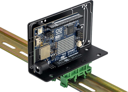DIN Rail Mount Bracket for Raspberry Pi 1A+ 1B+ 2B 3B 4B Zero, UNO Mega-2560