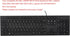 iKammo Keyboard Cover Skins for Dell KB216 & KM636 Keyboards, Optiplex 5250/3050/3240/5460/7450/7050 & Inspiron AIO