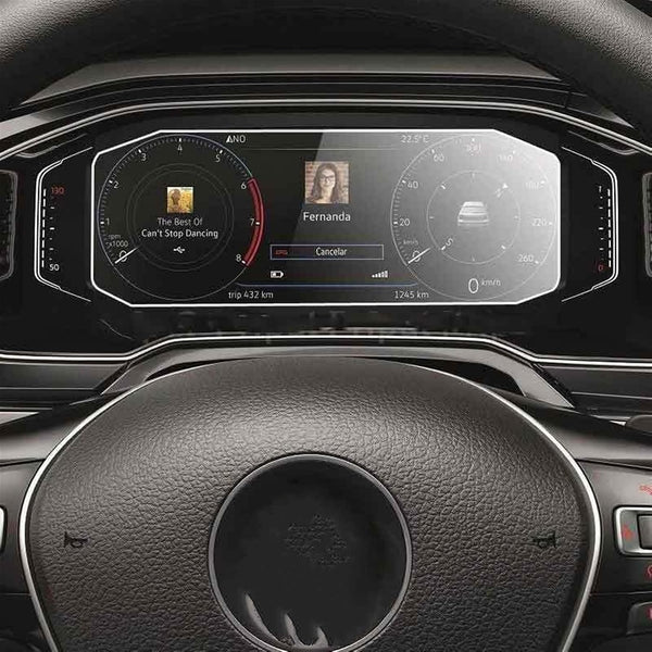 Generic 8 Inch For VW For Virtus 2018 2019 2020 Tempered Glass Film