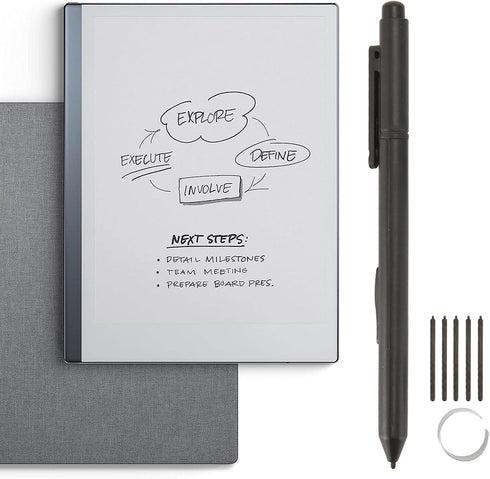 EMR Pen with Soft Tip, 5 Replacement Tips, 4096 Pressure Sensitivity, Support Palm Rejection and Tilt, Black