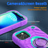 KCJ Heavy-Duty Military Grade Case for iPhone 13 Mini/iPhone 12 Mini (5.4") with Ring Holder, 2 Screen Protectors & 1