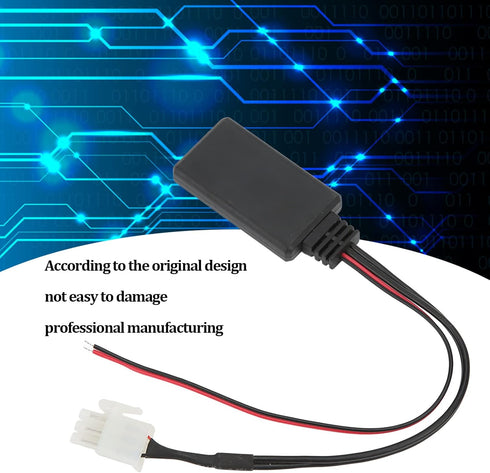 KIMISS Bluetooth 5.0 AUX Cable, 3 Car Stereo Music Adapter for GL1800