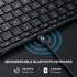 ProtoArc XK01 Foldable Bluetooth Keyboard, Full-Size Wireless Portable Keyboard with Numeric Keypad