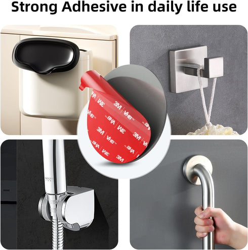 Double Sided Adhesive Pads, Sticky Dash Cam Mounting Tape, Heavy Duty Sticker for Cars Dashboard & Daily Use, 6 Packs