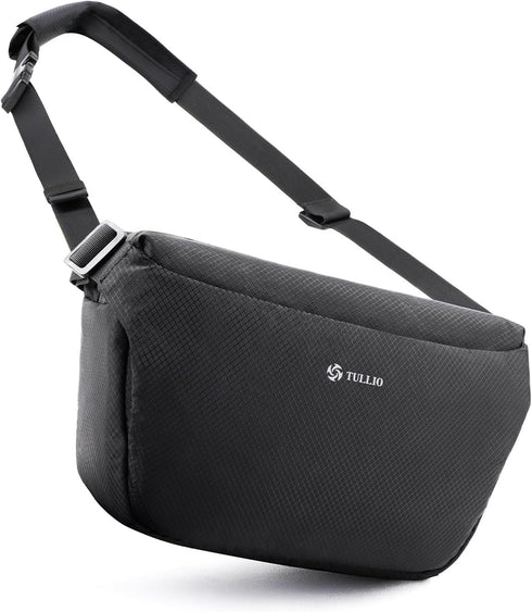 Tullio Camera Bag Sling, Crossbody Expandable Photography Bag for DSLR SLR Mirrorless Cameras, Waterproof Camera Case