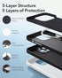 ESR iPhone16 16 6.3 inch for Pro Case with MagSafe, Supports Magnetic Charging, Smooth & Slim Silicone Case