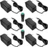 minidodoca 12V 2A AC Adapter Charger Replacement with 2 Tips, Regulated 12 Volts