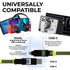 Rolling Square inCharge XL Pocket 6-in-1 Portable Universal Charging Cable, 100W Ultra-Fast Charging, 0.5ft/15cm,