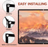 TOWOND 150 inch 16:9 Projector Screen Projection Screen Indoor Outdoor Washable Anti-Crease HD Rear Front Movies Screen