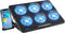 Laptop Cooling Pad, Gaming Laptop Cooler with 6 Quiet Fans, Fits 12-17 Inch Laptop, USB Powered, 7 Adjustable Height