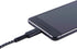 EcoSurvivor USB Type C Cable, USB-A to USB-C Black Nylon Braided Fast Charging Cable, 8ft, For iPhone 15/Pro/Max, iPad Air/Pro, MacBook, Samsung Galaxy S23/S22/Ultra, Google Pixel, 44851 by Eco Survivor