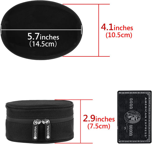 Geekria Mouse Travel Case for Gaming/Office Mouse, Compatible with Logitech G402, G502, G602, G203, G Prox, Razer