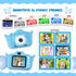 Kids Camera, Upgrade HD Digital Camera for Toddlers, 32GB SD Card & Silicone Cover (Blue)