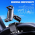 360 Degree Rotation Dashboard Cell Phone Holder for Car, Suitable for 4 to 7 inch Smartphones, Black