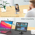 Amzpas 17 16 15 14 13 12 11 8, Adjustable Cell Phone Stand Metal, Foldable Desktop Cellphone Stand with Anti-Slip Base
