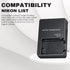 MH-24 Battery Charger for Nikon En-el14, En-el14a, P7100, P7000, D5100, D5200, D5300, D5500, D5600, Df Cameras