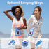 JOTO IP68 Large Waterproof Floating Phone Pouch, Dry Bag Cellphone Holder Case for iPhone 15 14 13 12 11 Pro Max Galaxy