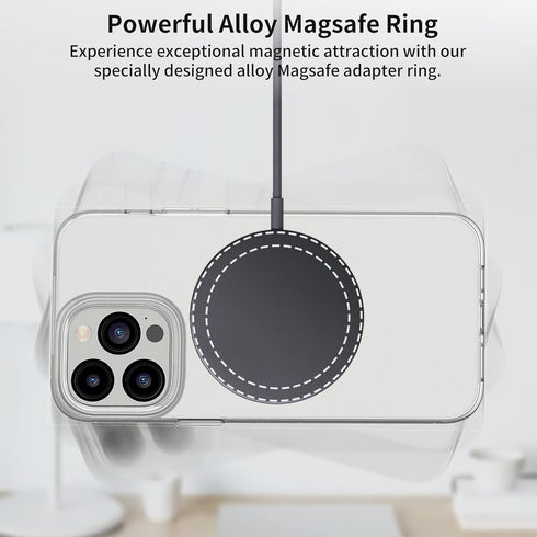 Universal Metal Rings Compatible with MagSafe Sticker - (Black, Silver, White)