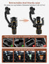 Commuters 5.31'' Phone Holders for Your Car, Adjustable Car Cup Holder Expander with Rubber Grip, Secure Hold