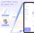 Stylus Pens for Touch Screens (3 Pcs), High Sensitivity Fiber Tips Capacitive Stylus for iPad, iPhone, Tablets, Samsung