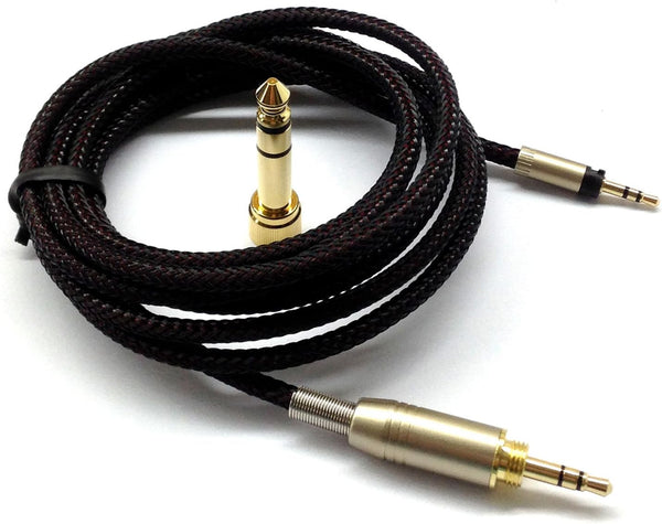 Replacement Audio Upgrade Cable by NewFantasia for Sennheiser Momentum, Momentum 2.0, HD1 Headphones, 2.5m/8.2ft
