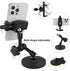 Magnetic Phone Holder, Heavy Duty Mount for Truck/Tractor/Forklift, Fits 3.5~7.5" Smartphones, 360° Adjustable Arm