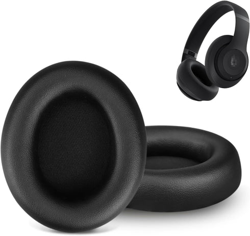 Replacement Ear Pads for Beats Studio Pro, Soft Protein Leather & Memory Foam Earpads for Headphones Accessories
