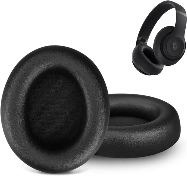 Replacement Ear Pads for Beats Studio Pro, Soft Protein Leather & Memory Foam Earpads for Headphones Accessories